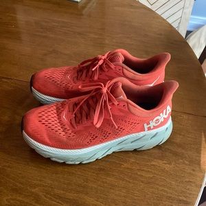 Hoka running shoes.